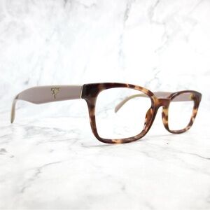 Prada Tortoise Shell Pink Brown Glass Frames VPR 18T 53[]16 UEO-101 140